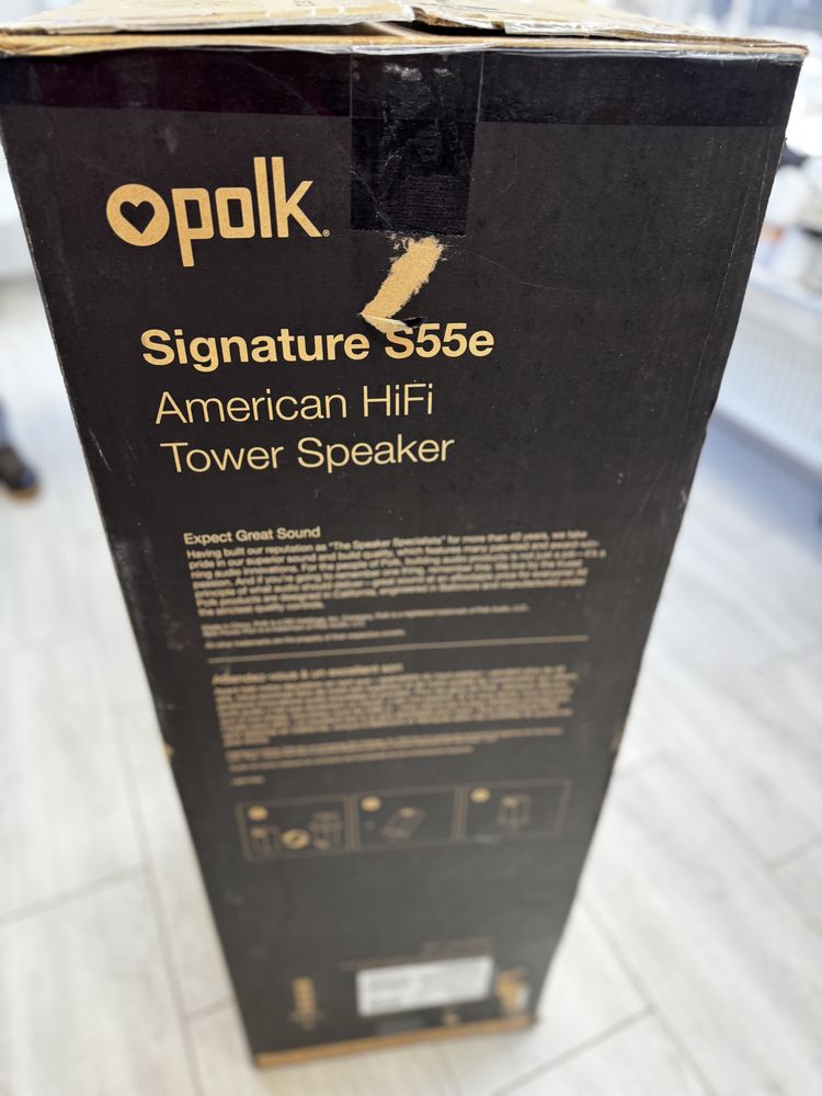 Boxă Hi-Fi, Polk Audio, Signature S55e, Nou