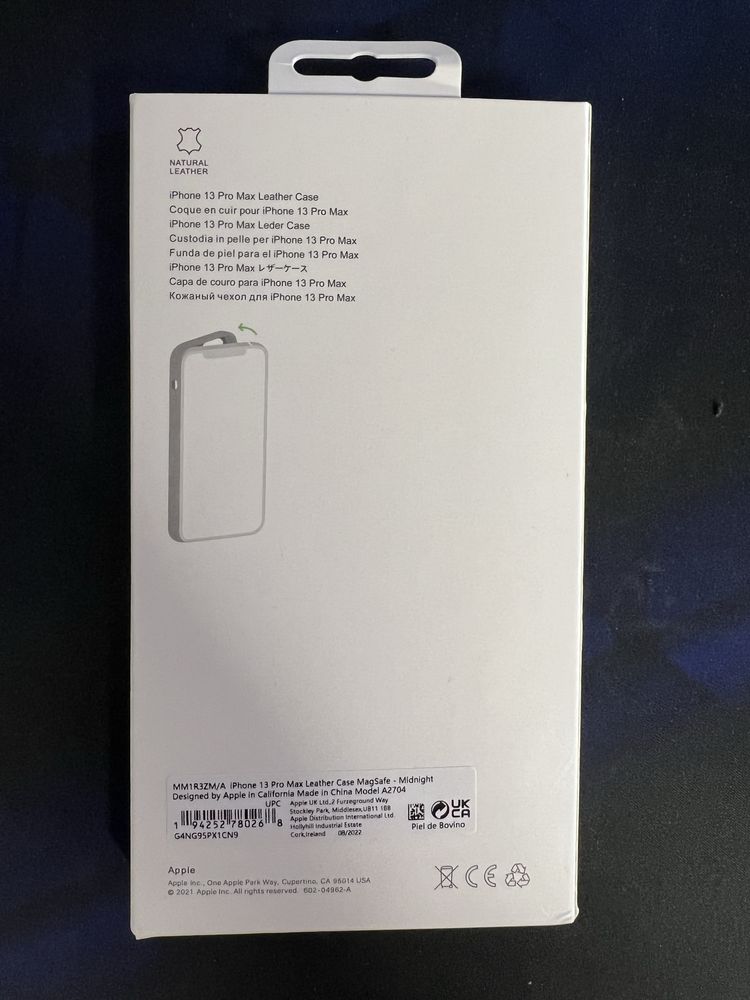 Husa originala Apple pentru iPhone 13 Pro Max