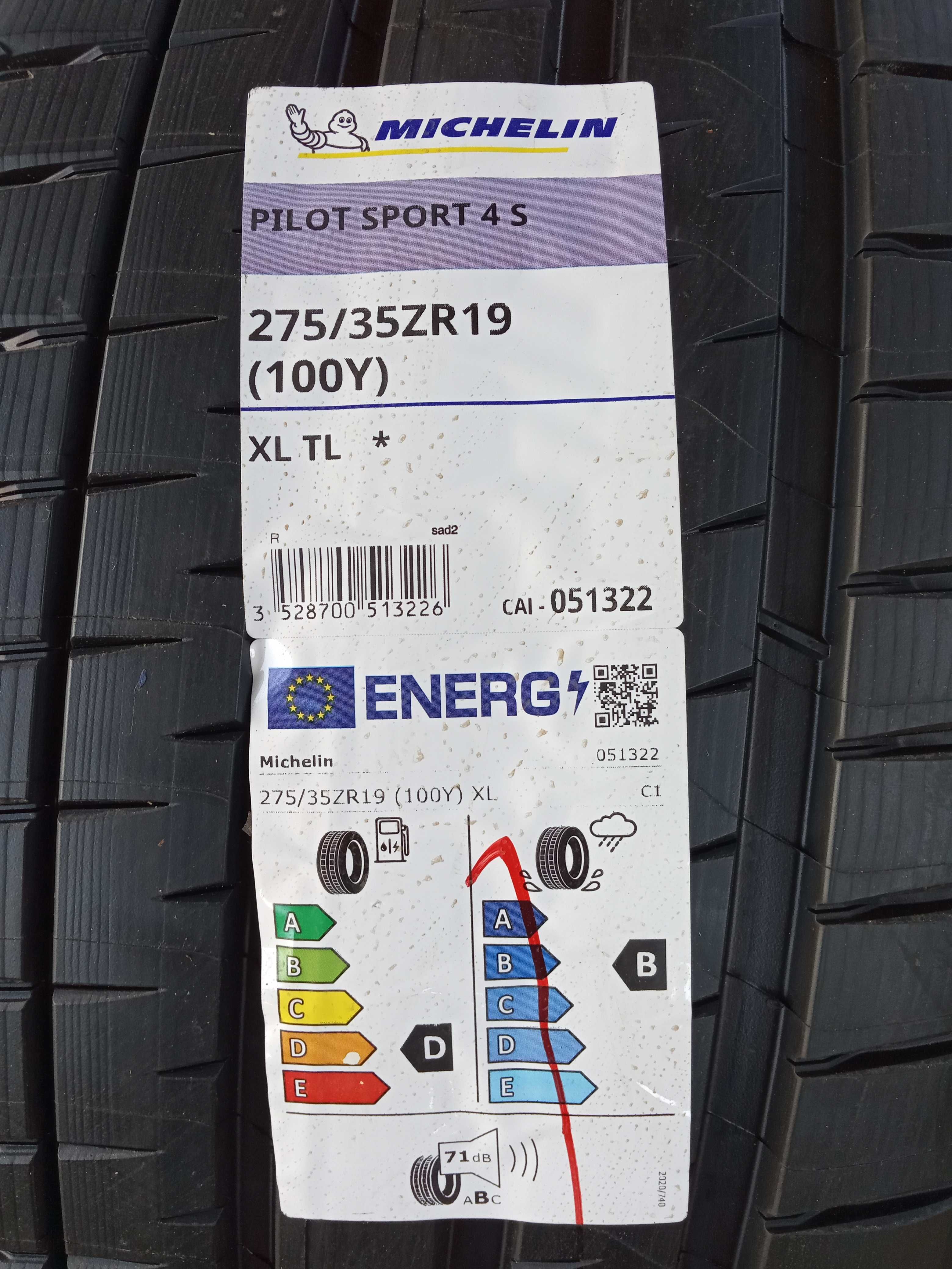 2 Нови летни гуми 275/35ZR19 Michelin Pilot Sport 4 S * XL 100Y France