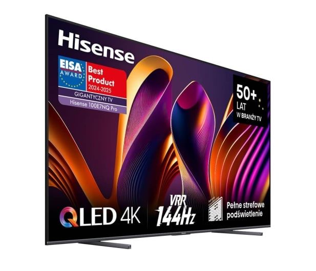 Телевизор HISENSE 100 E7NQ PRO  4K UHD SMART VIDAA 144Hz Miniled