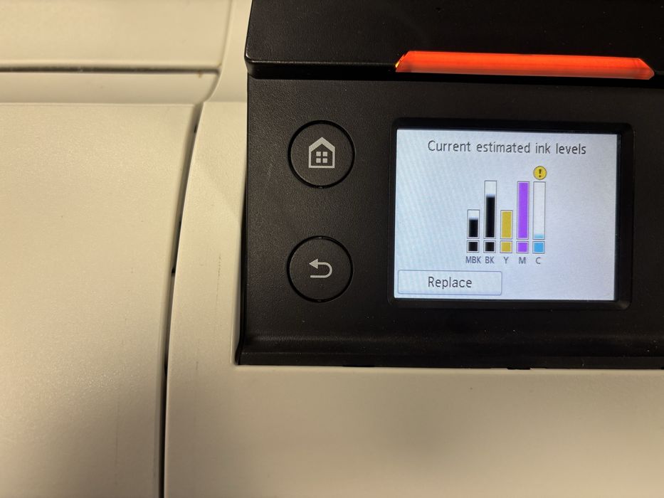 Plotter A0 color Canon TM300 cerneala pigment