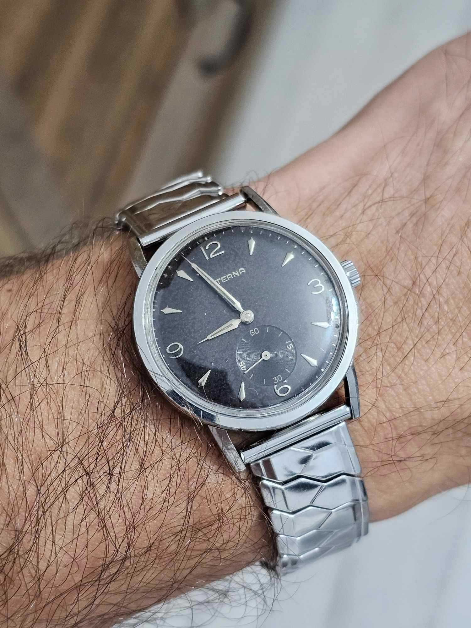 Ceas Eterna Calatrava Tropic Stardust 1950 Mecanic Vintage Rar