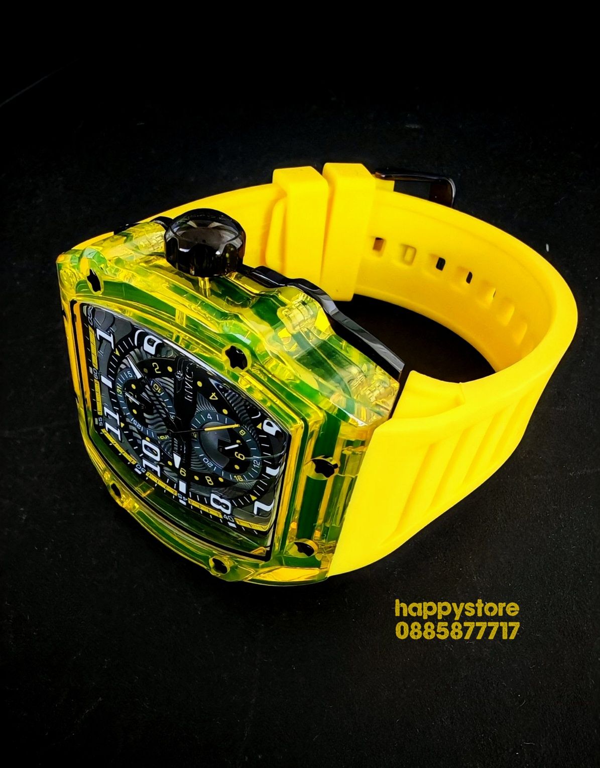 INVICTA Cyclone Yellow 49 mm, Инвикта нов ръчен часовник