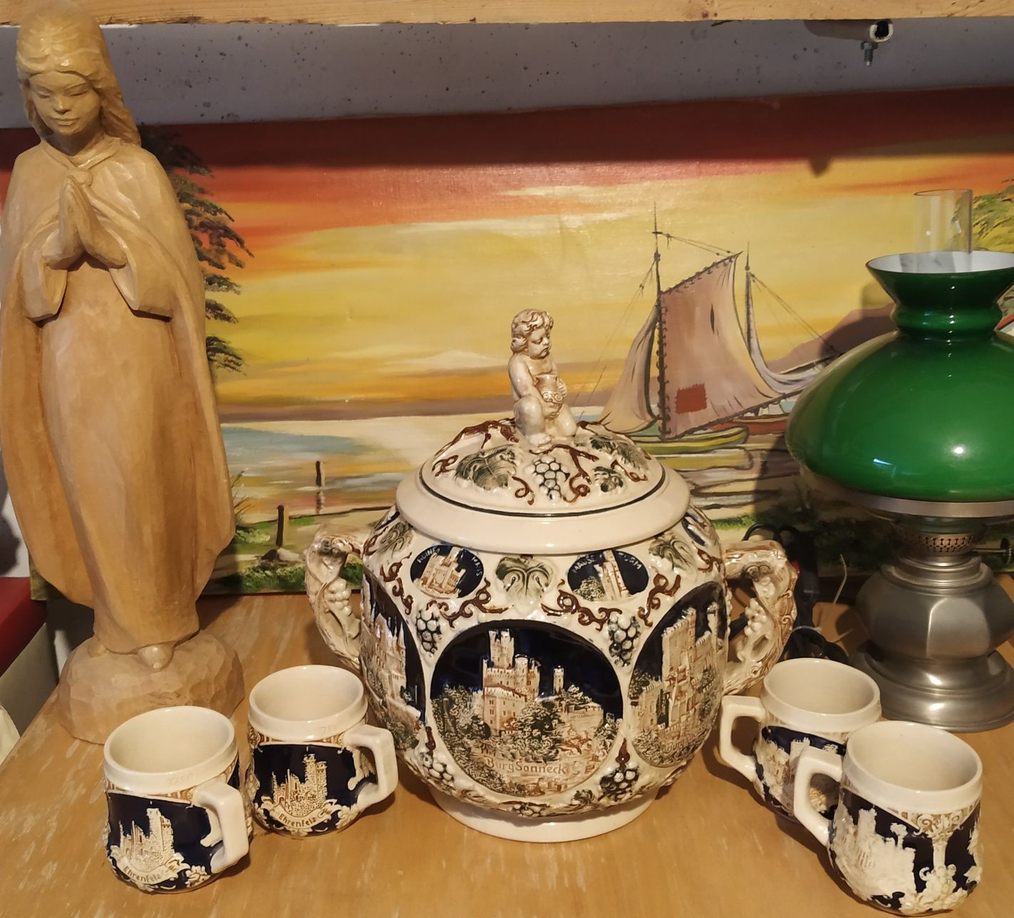 Set ceramic vintage