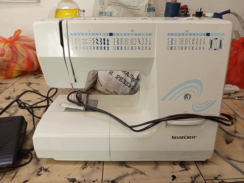 Нова Шевна машина много операционна внос от Германия полу професионалн