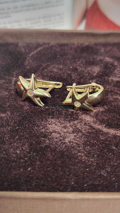 Cercei aur 14k 3.89g(b67094.1/AG2 Tudor1)