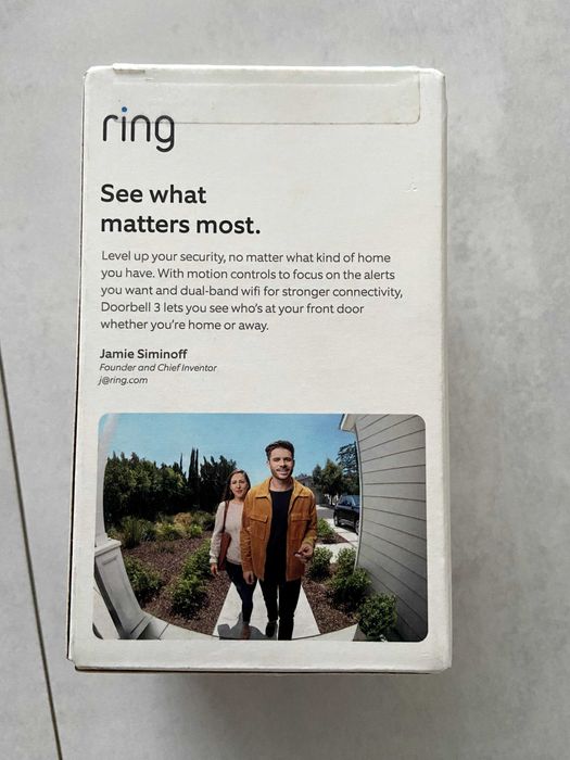 Sonerie video Ring Video Doorbell 3 Noua Sigilata