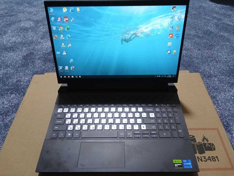 DELL I5 13 pokaleniye DDR5 8 GB videokarta 6GB