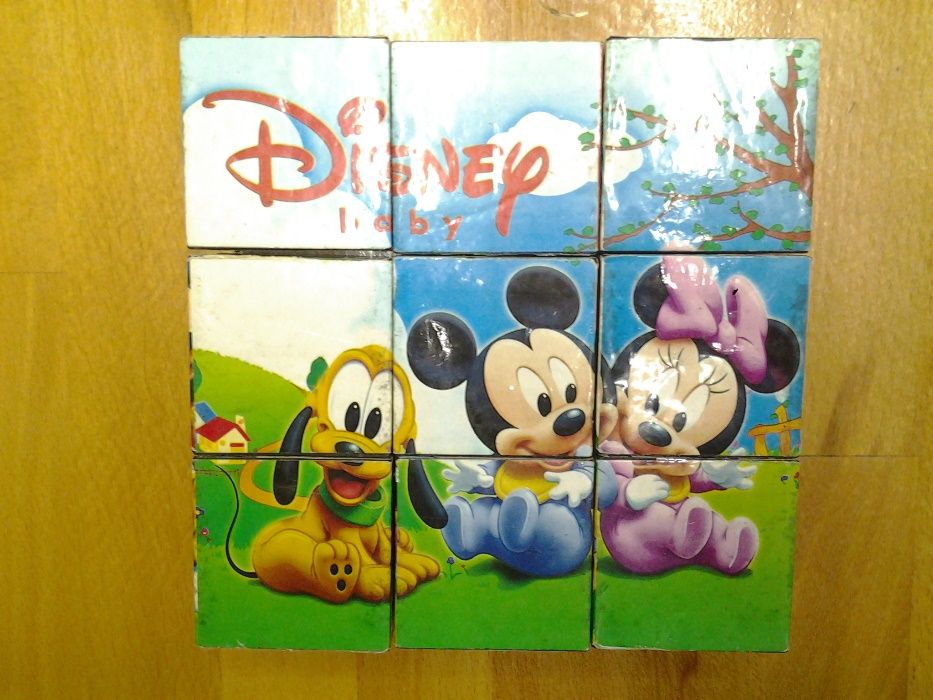 Mickey Mouse cuburi copii puzzle 6 imagini