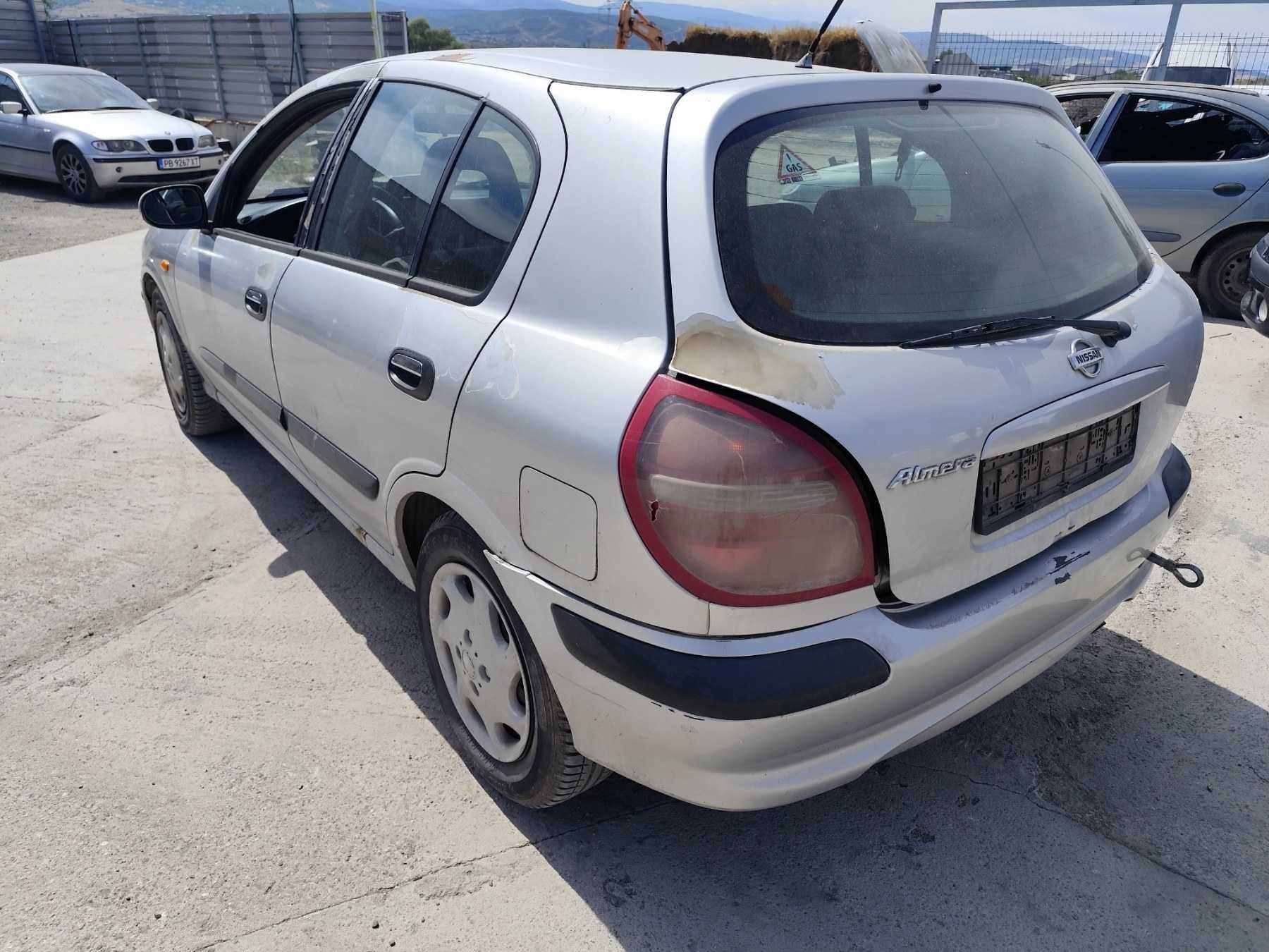 Nissan Almera 1.5 - 90к.с - 2001г. на части