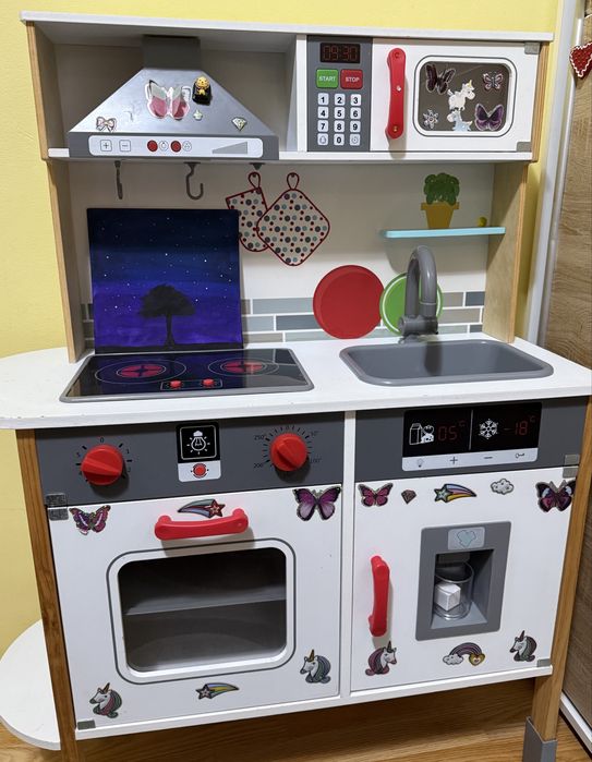 Bucatarie lemn copii