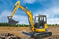 Miniexcavator nou XCMG XE55E 5.7tone, Polonia [STOC]