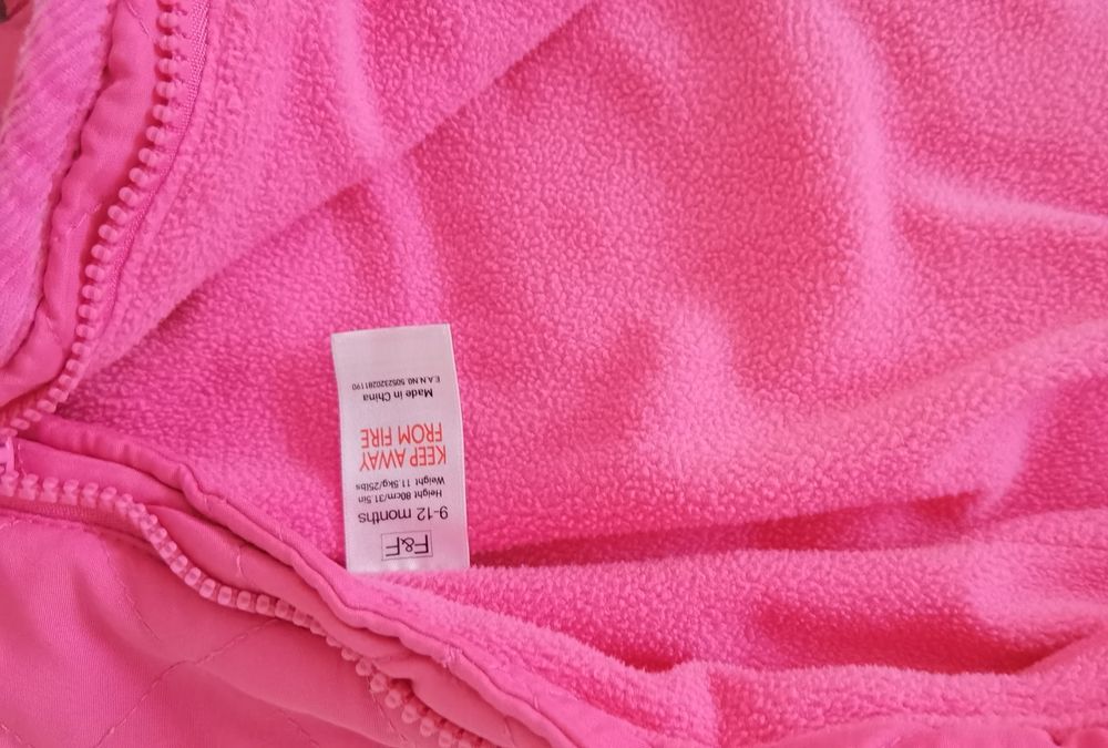 Combinezon bebe F&F 9-12 luni