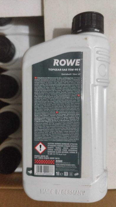 Ulei transmisie ROWE TopGear S 75W90 - Military Grade !