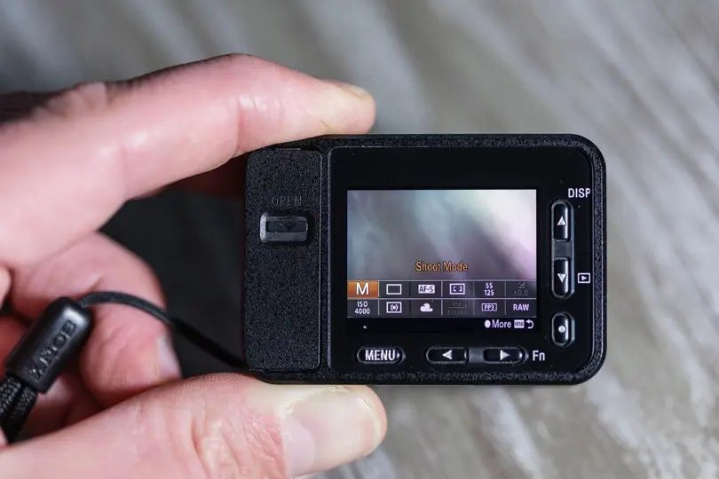 Sony XR0 Camera.