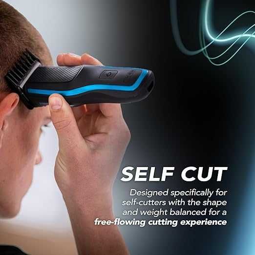 Автиматична машинка за подстригване WAHL SELF CLIP 360 безжична, черна