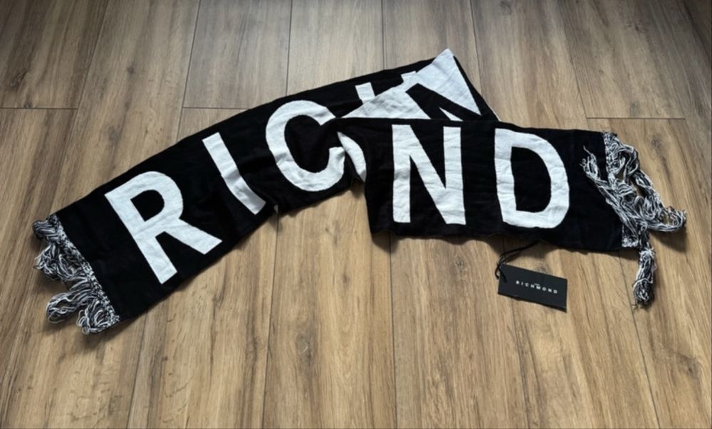 Esarfa John Richmond•Originala•Black&White•NOUA