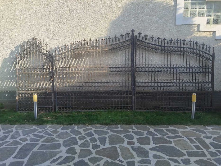 Poarta +gard din fier