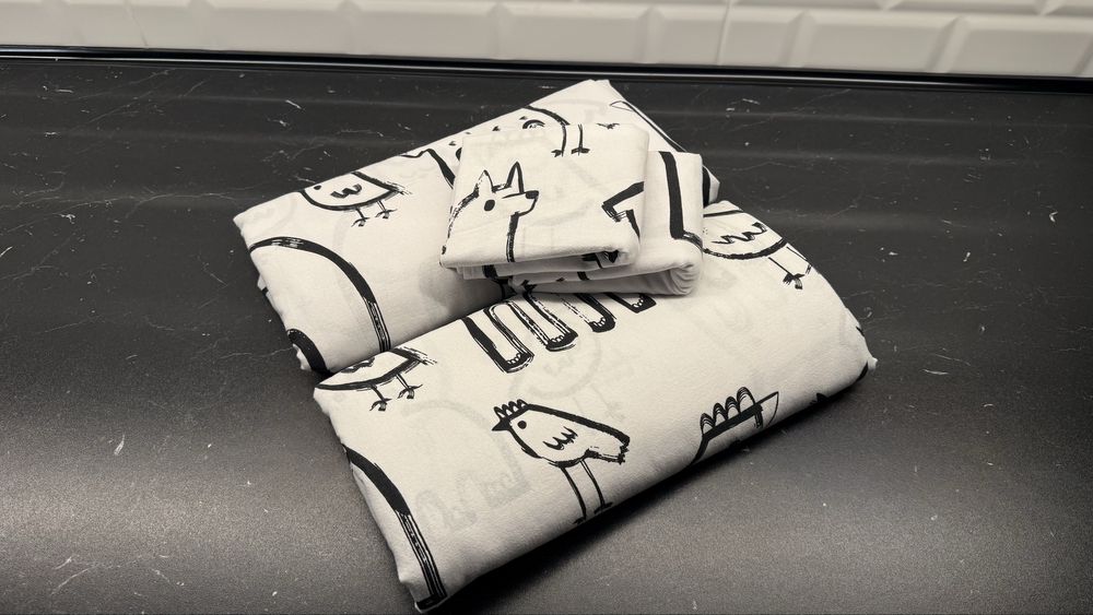 IKEA спално бельо KOPPARBLAD и PURPURBRACKA комплект спално бельо