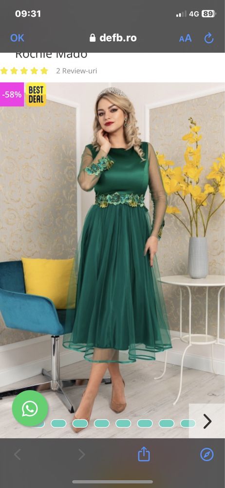 Vand rochie de seara