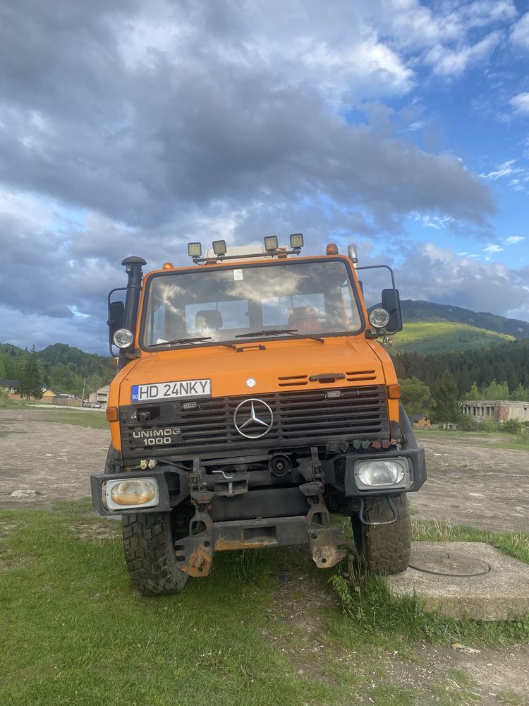 Mercedes Unimog basculabil 4x4