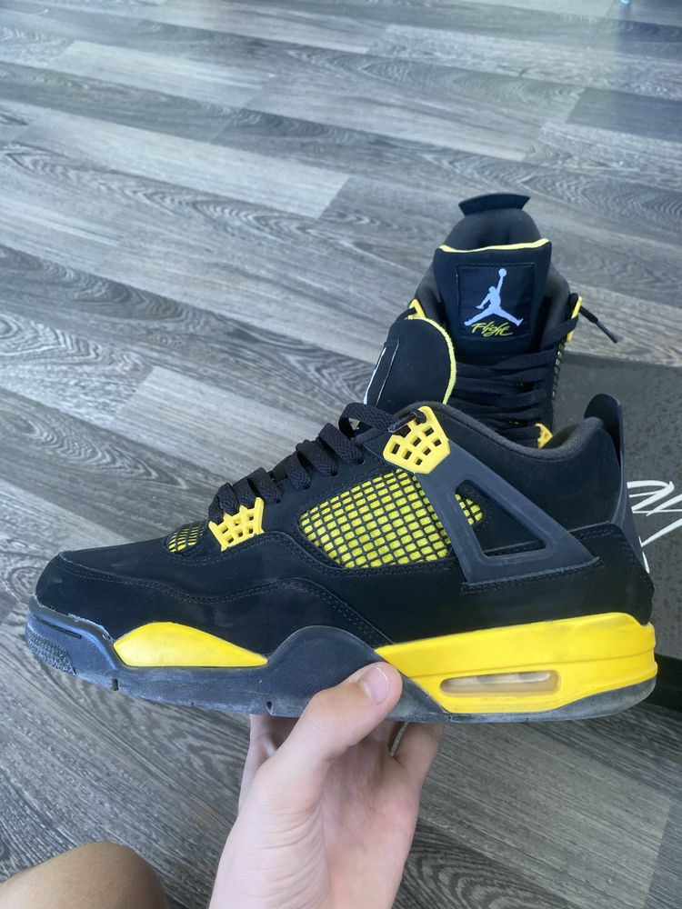 jordan 4 yellow thunder СПЕШНО