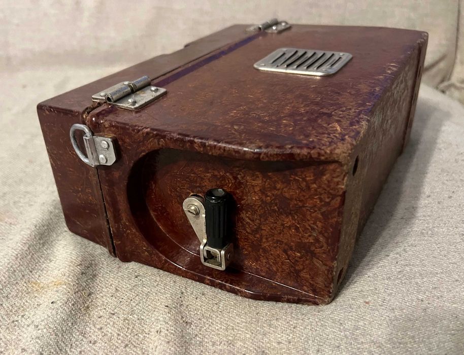 Telefon militar de campanie TC 72 model romanesc complet colectie