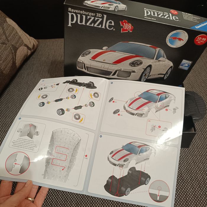 3д пъзел на Porsche 911