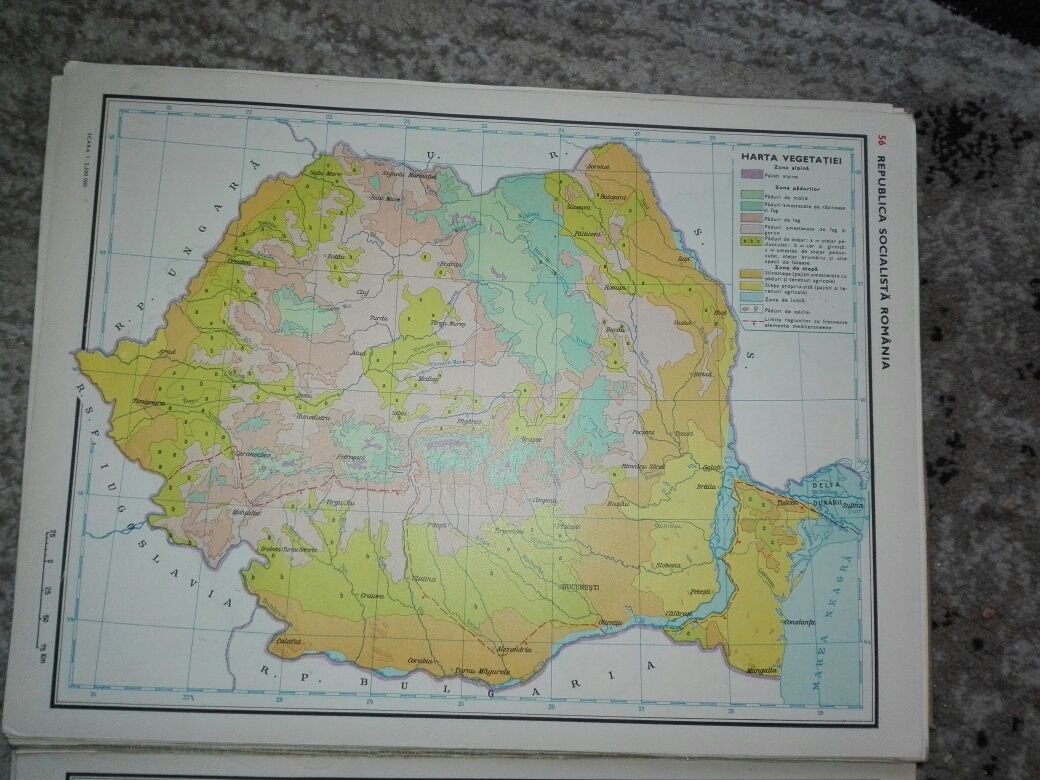 Atlas geografic 1974