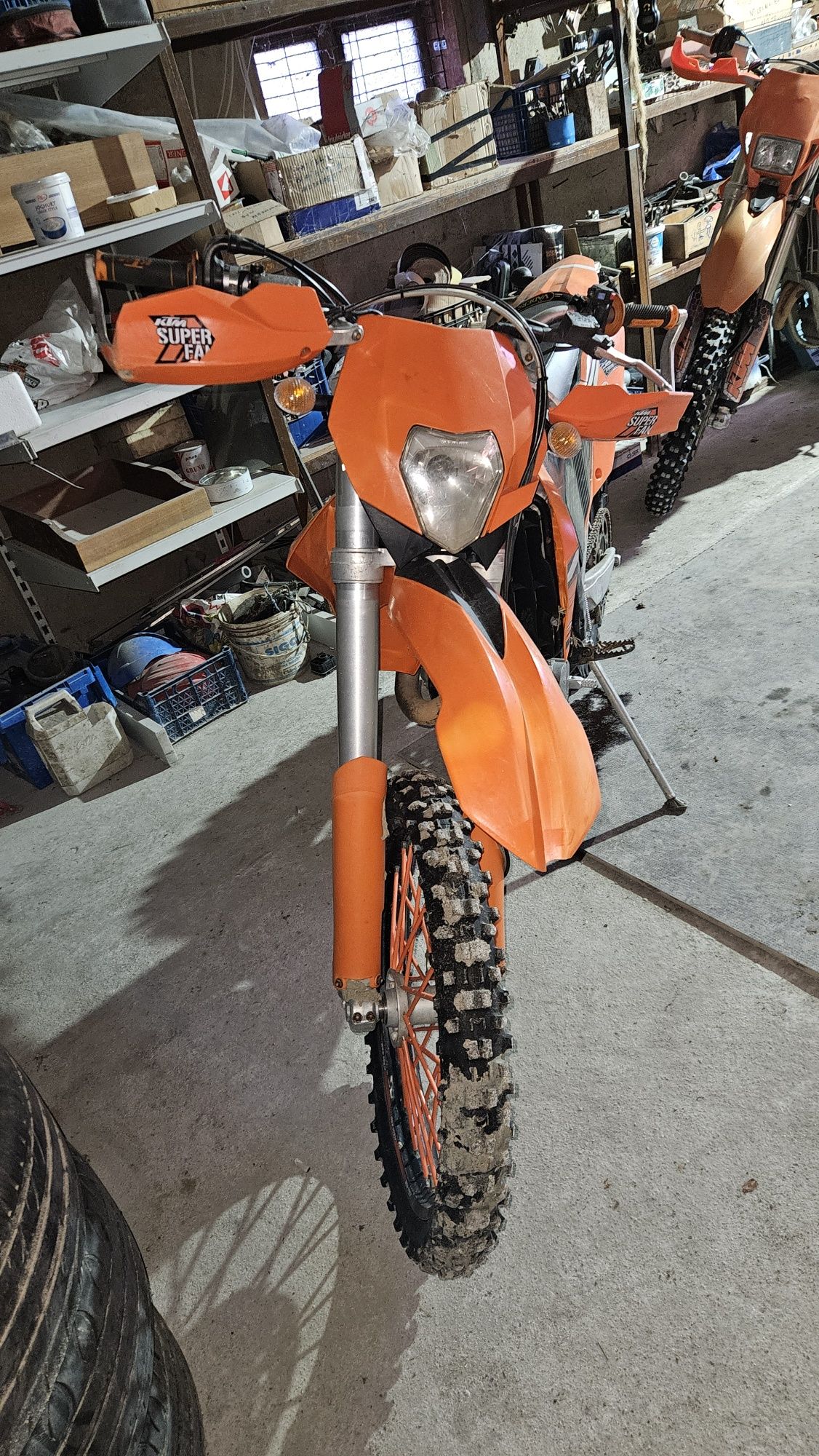 KTM EXC 450 2009 înmatriculată