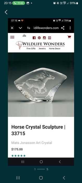 Vand sculptura cristal