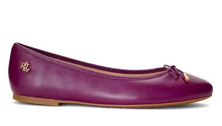 Кожени балеринки, Ralph Lauren, модел Jayna, размер 37