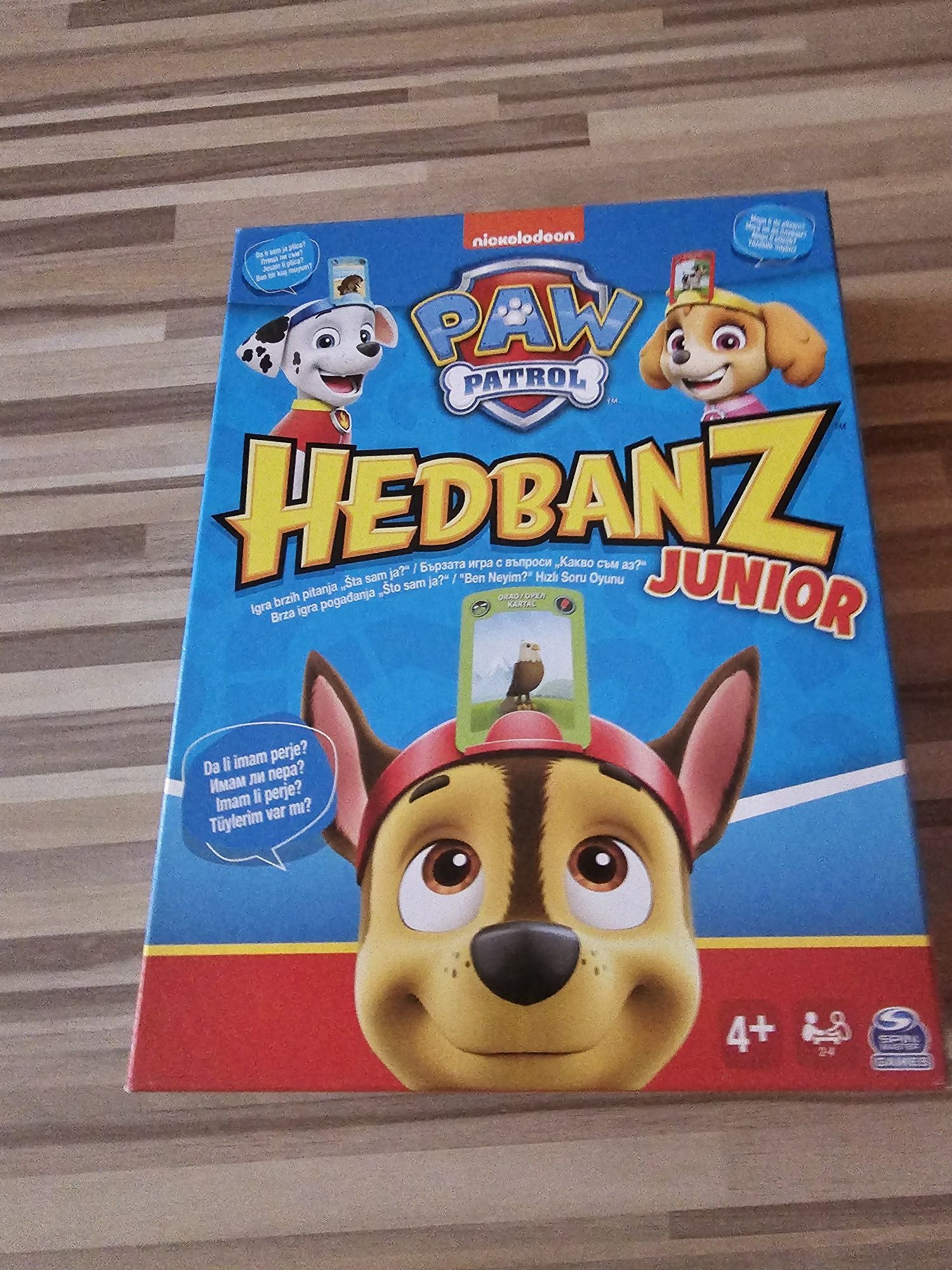 Игра Paw Patrol HEDBANZ Junior Кой съм аз