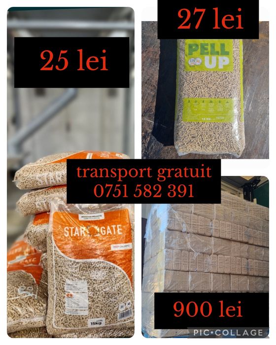 Peleți si brichete Ruf
Calitatea A1
Preț:  25 lei sac
1750  lei paletu