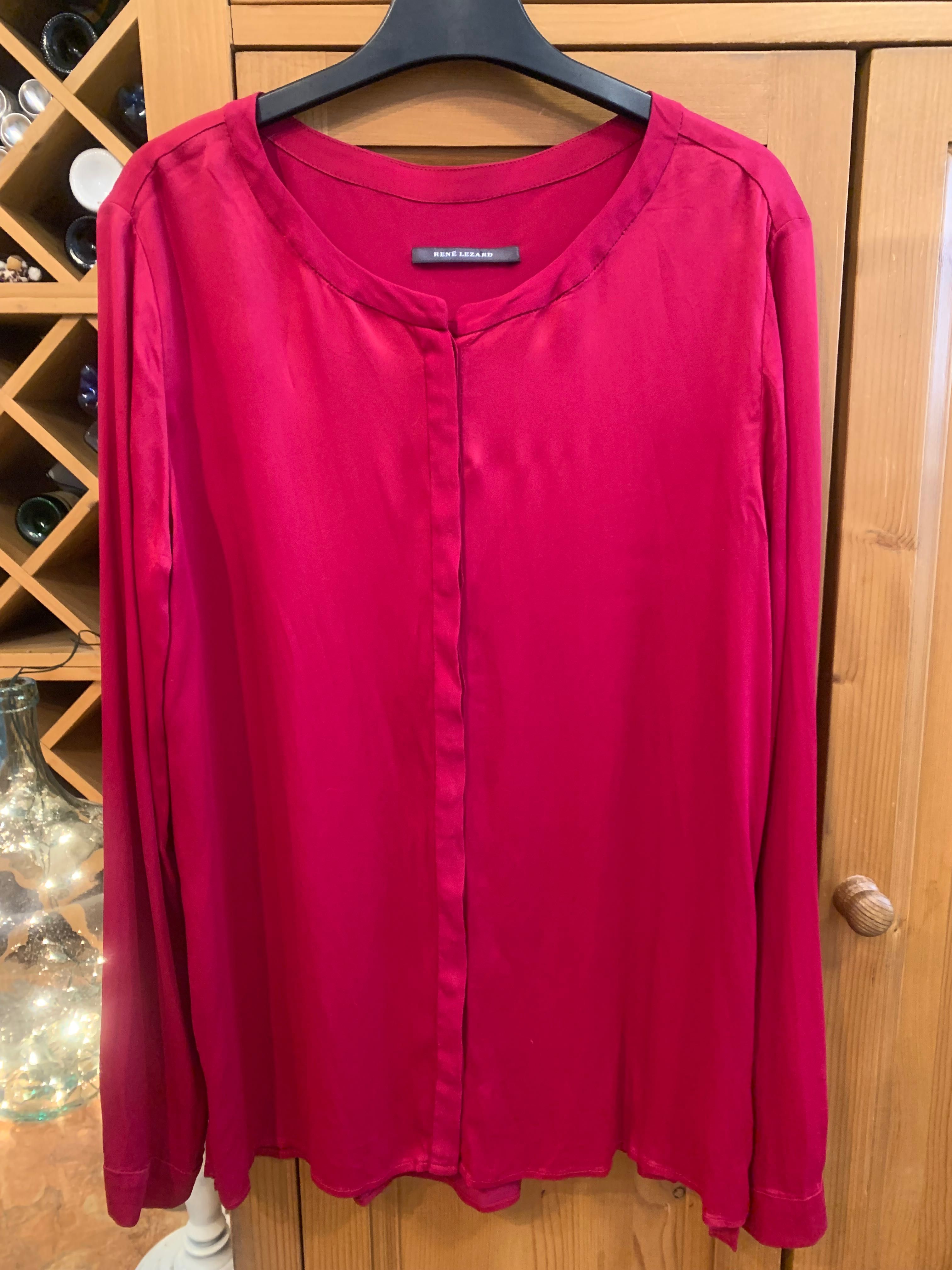 Bluza matase Rene Lezard