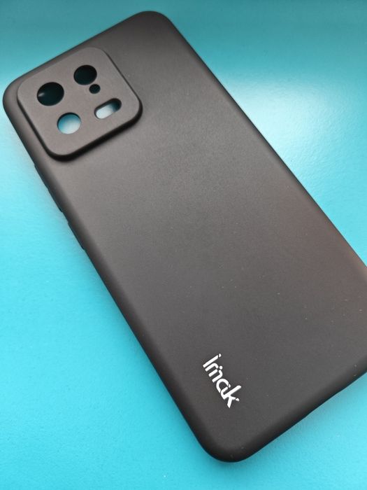 Husa Xiaomi 13 - IMAK, Gel TPU, neagra