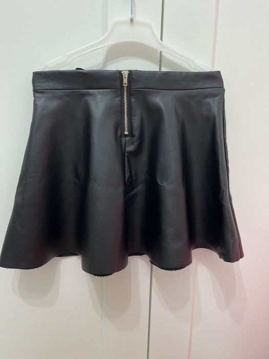 Fusta imitatie piele, H&M, 9ani