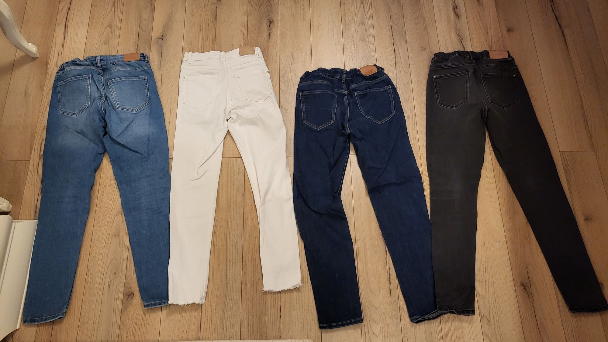 Blugi/ Jeans Zara copii/fete  11-12 ani  152 cm, 4 perechi