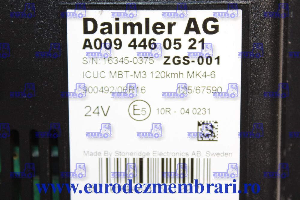 ceas bord mercedes actros mp4 a0094460521 a0114467621 a0084468421