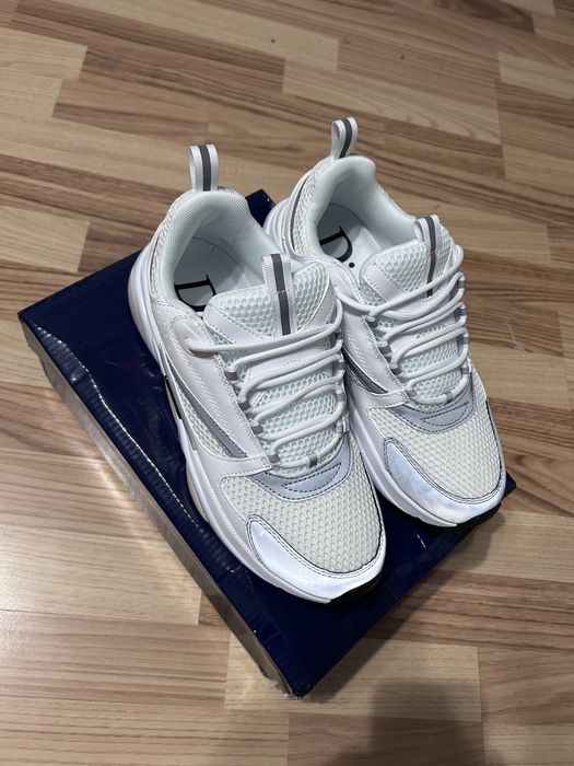 Dior B22 White Silver