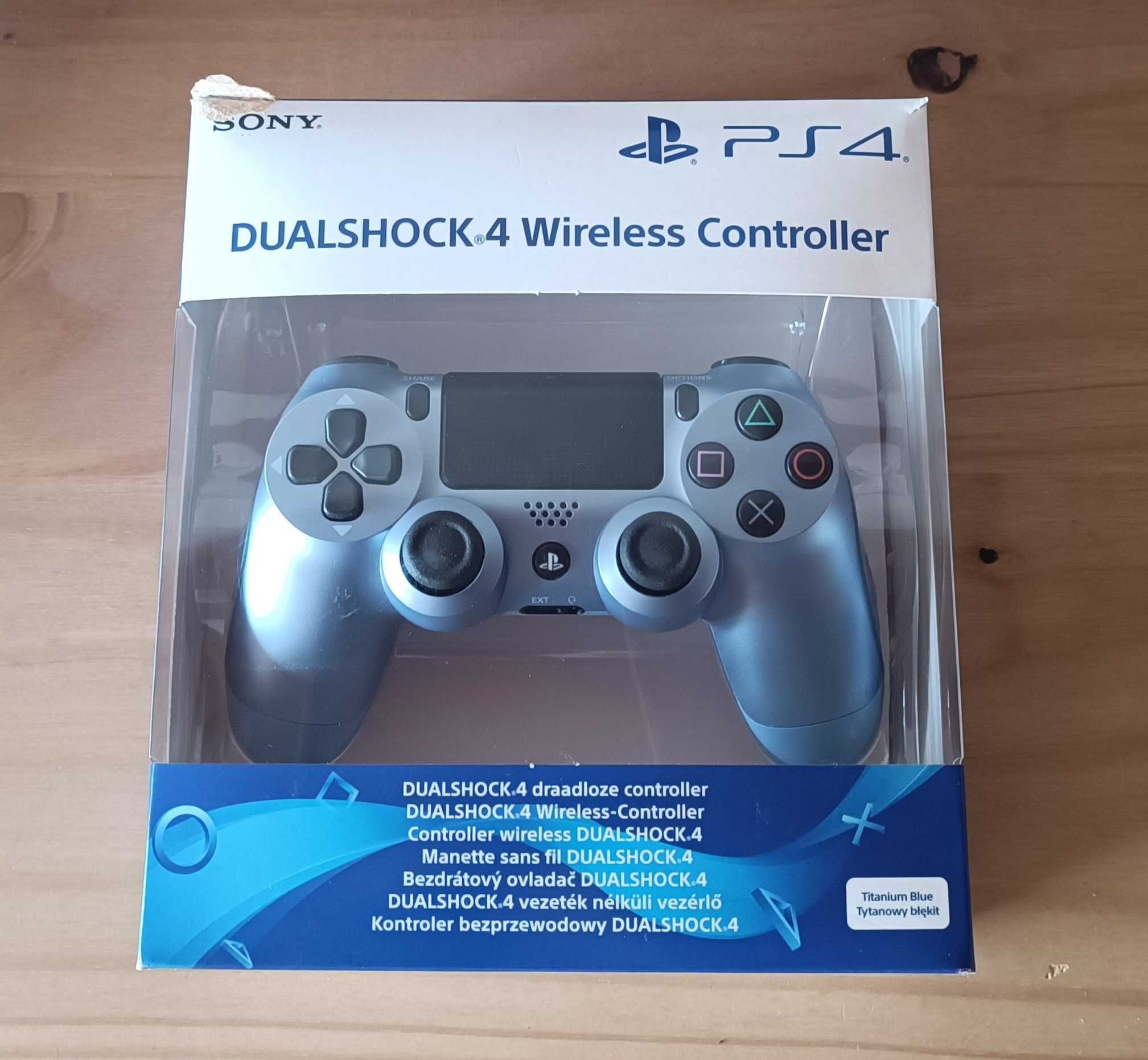 Контролер Dualshock 4 за Playstation 4, Titanium blue