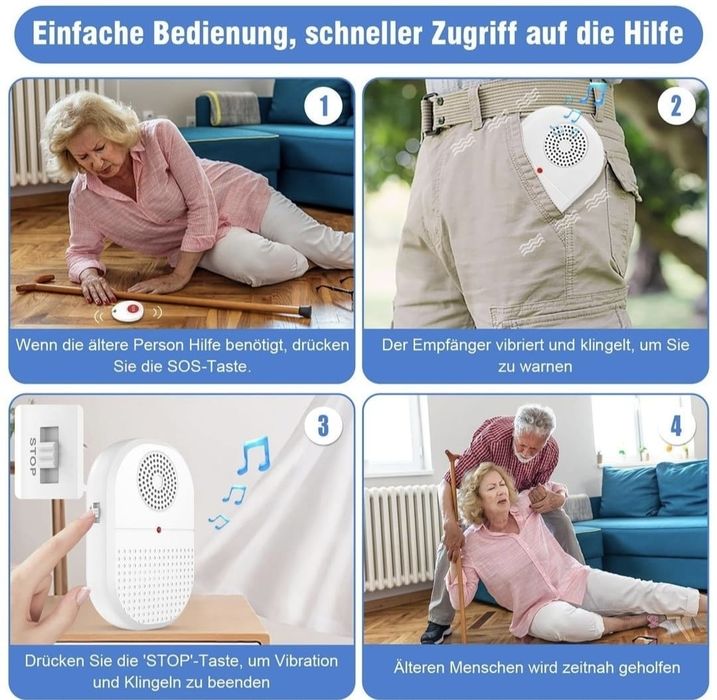 Daytech Buton de apel de urgență