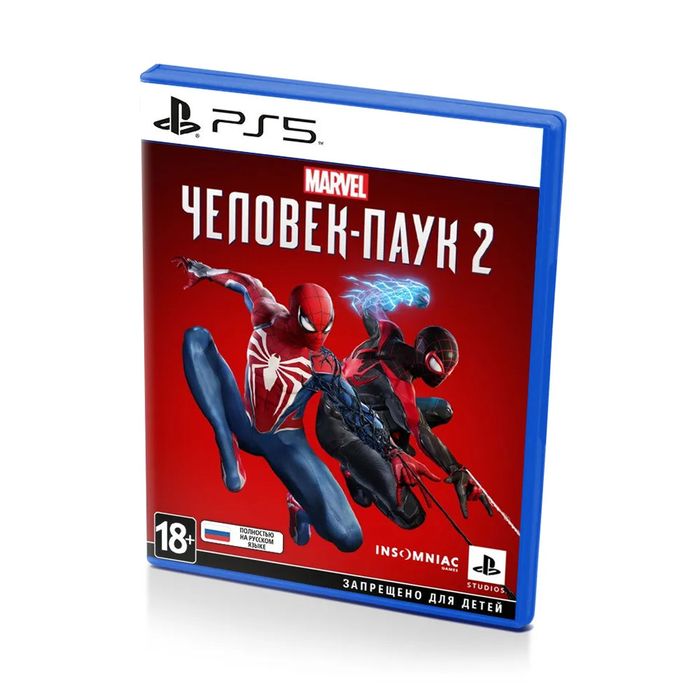 Новый запечатан Человек паук 2 на Playstation 5 ps 5 пс 5 Spider man 2