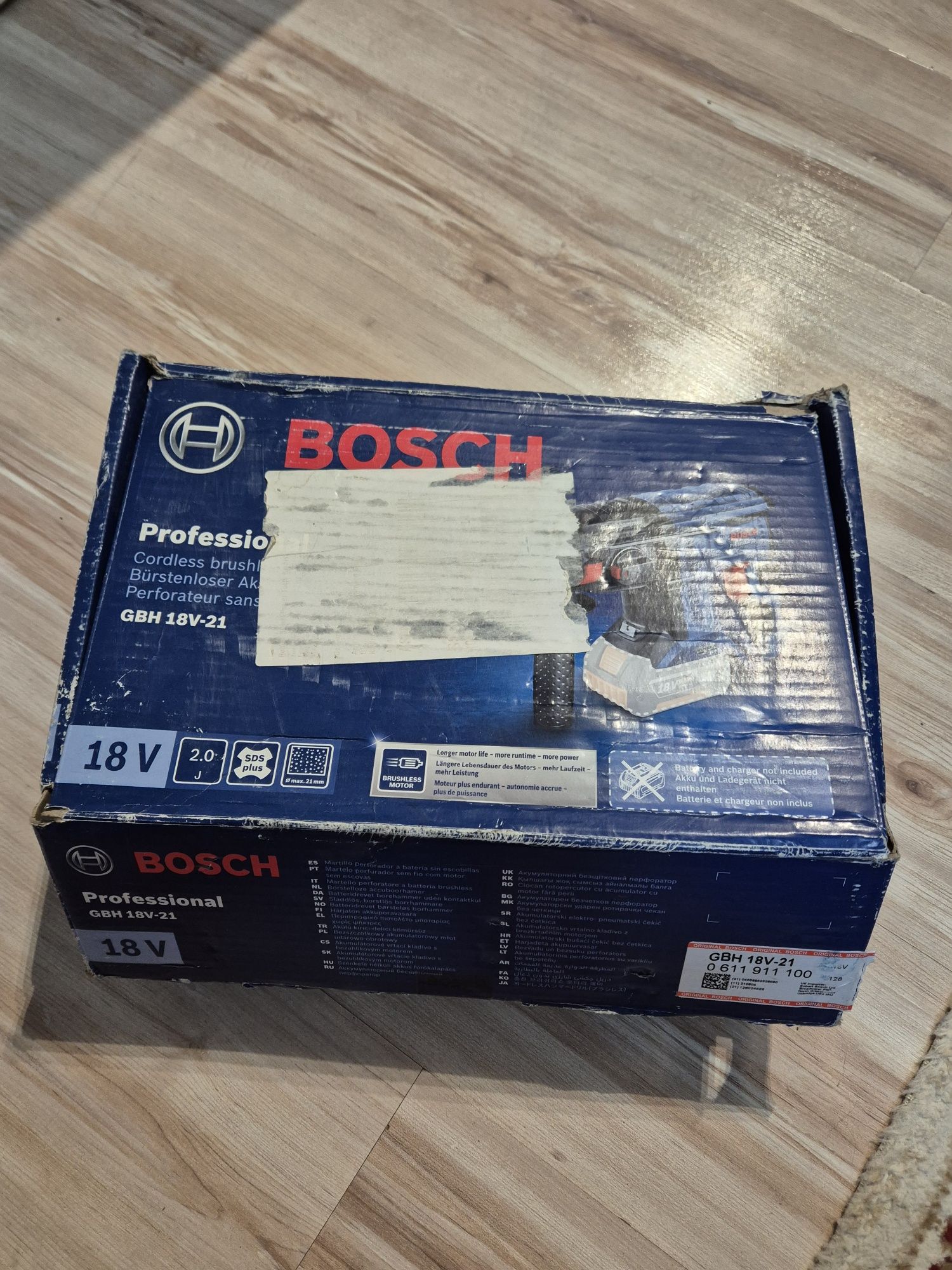 Rotopercutor bosch 18 21 brushless nou
