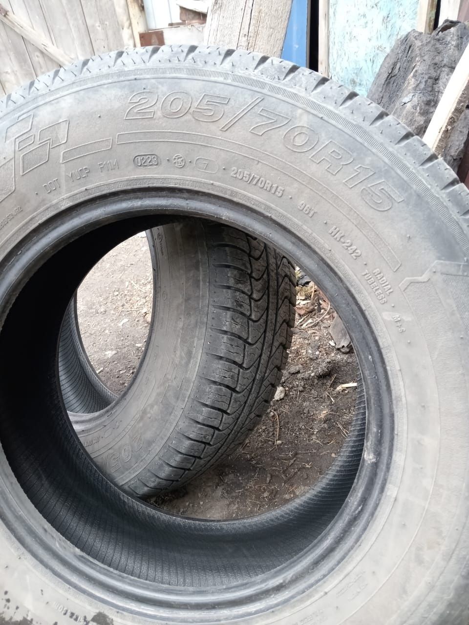 Шины R15  205/70 летние
