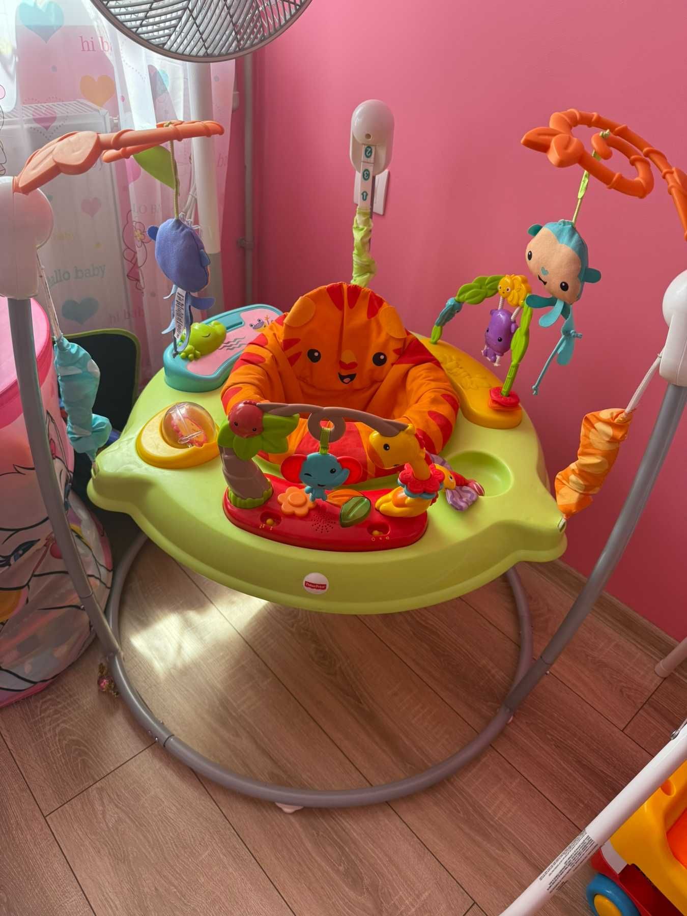 Бебешко бънджи Fisher Price - Тропическа гора