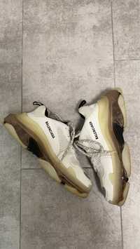 Balenciaga Triple S clear sole White/Grey