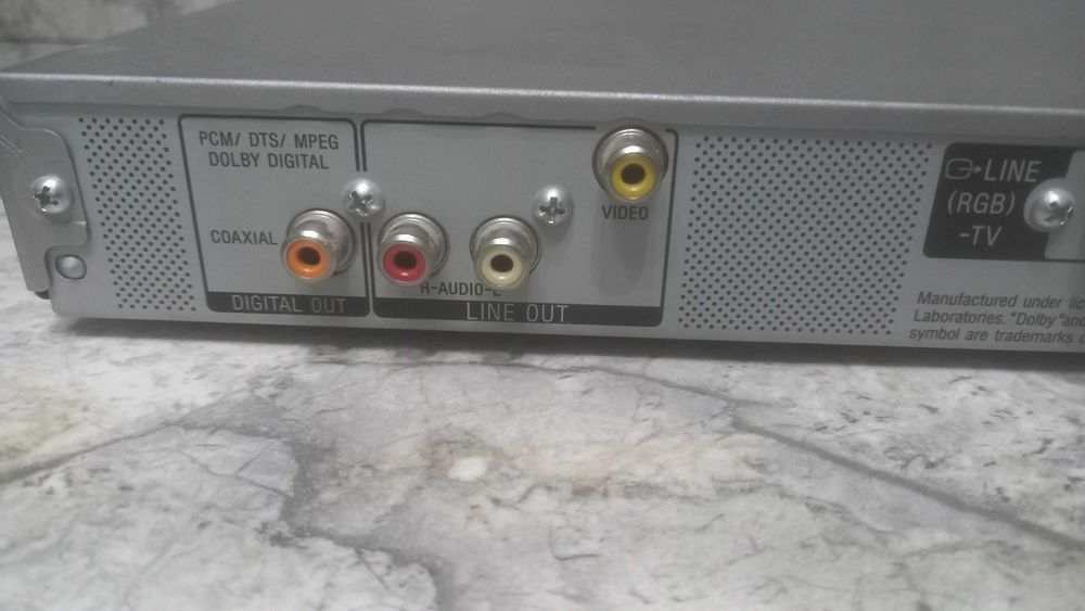 dvd SONY -DVP-NS 360