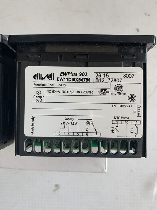 Termostat  controler electronic programator digital eliwell idplus 971