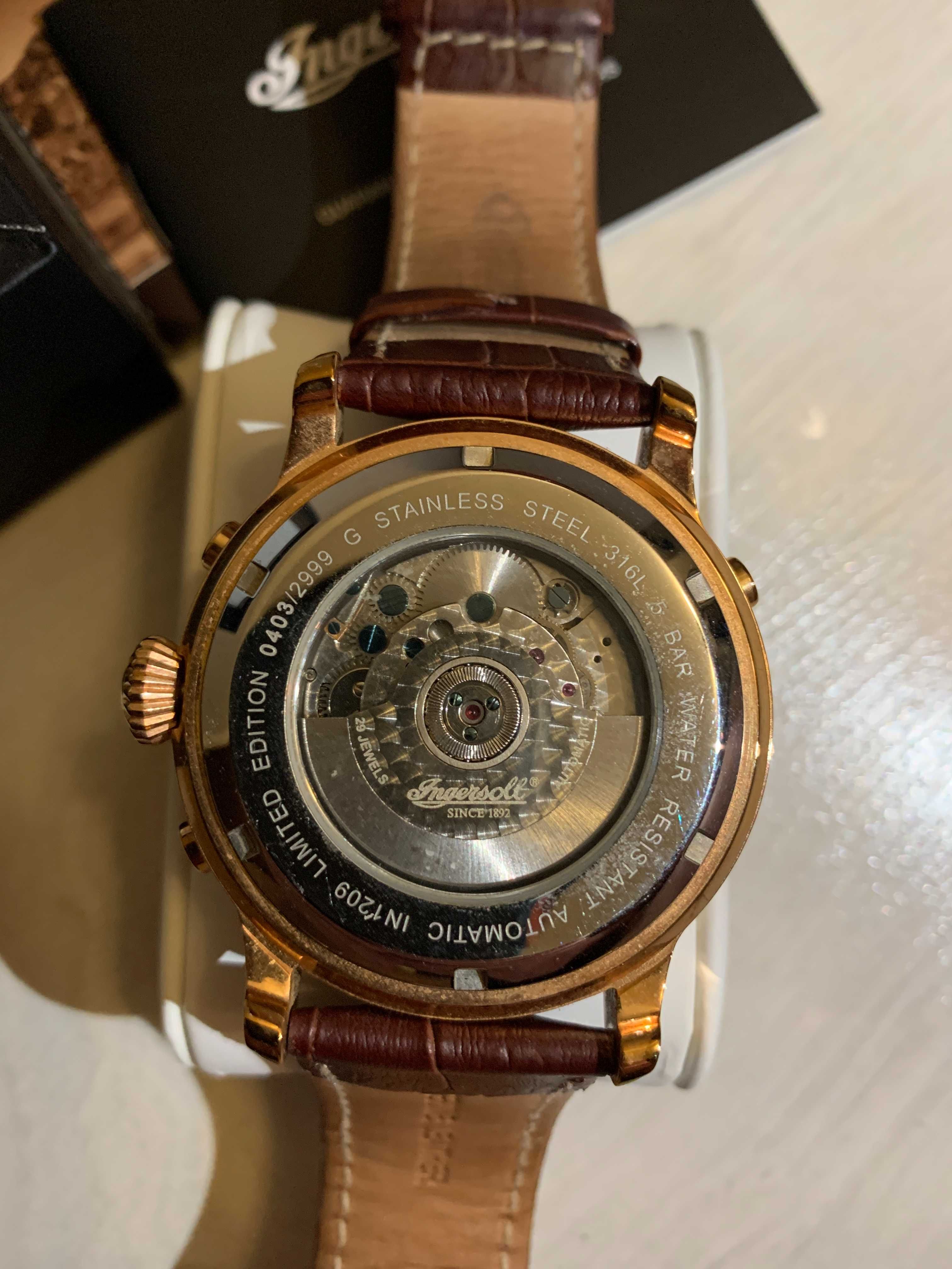 Ceas Ingersoll IN1209RWH Limited Edition Automatic